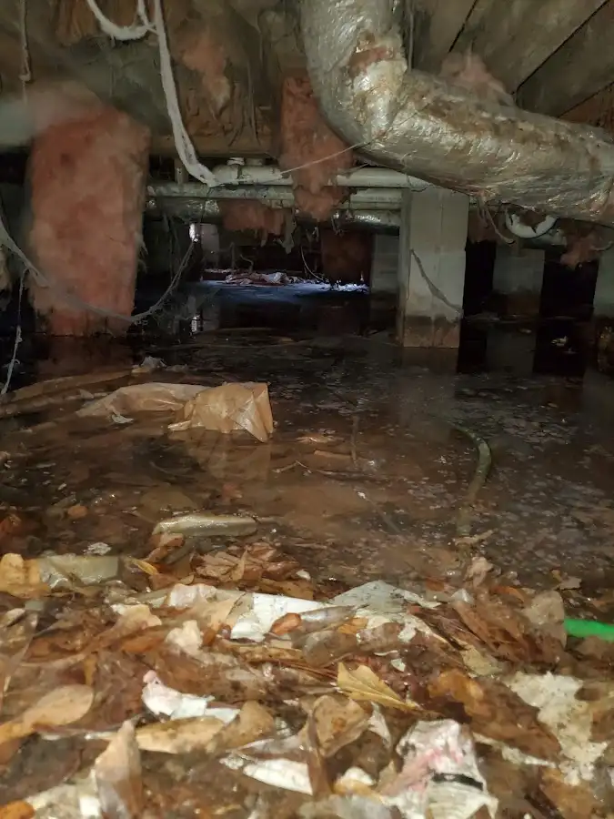 Crawl space flood assessment for Leak Detection & Repair in Bensalem